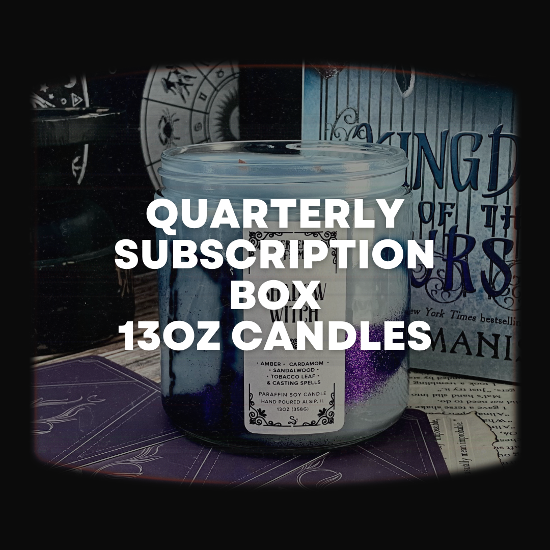 Quarterly Subscription: 13oz Candles (US Only)