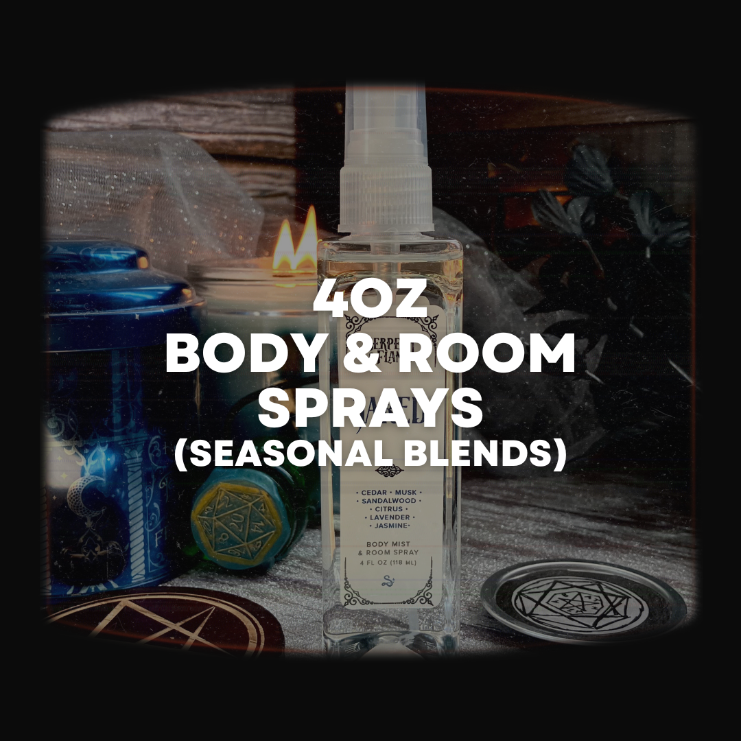 4oz Room & Body Sprays - Seasonal Blends