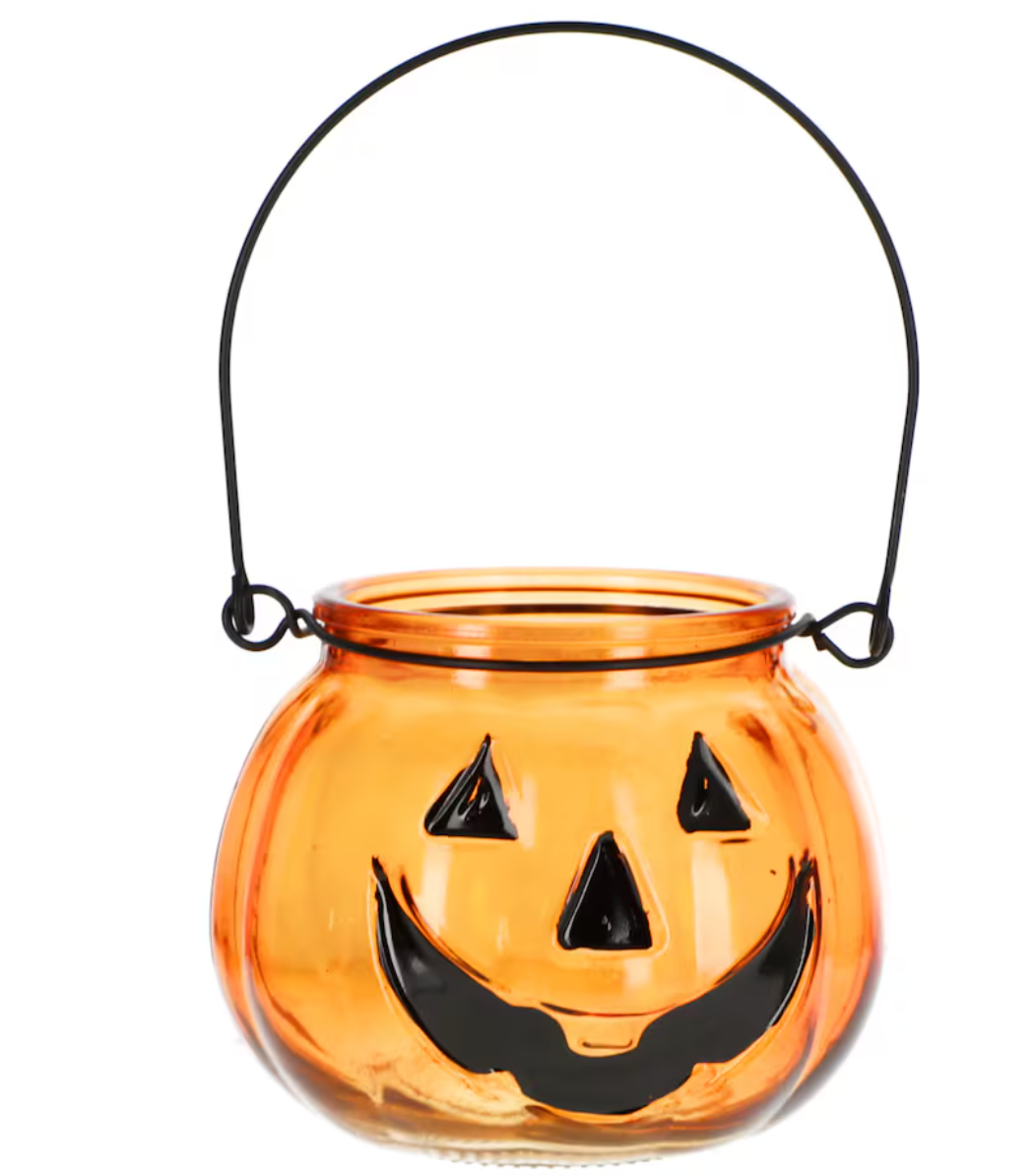 Pumpkin Votive Holder & Tea Lights