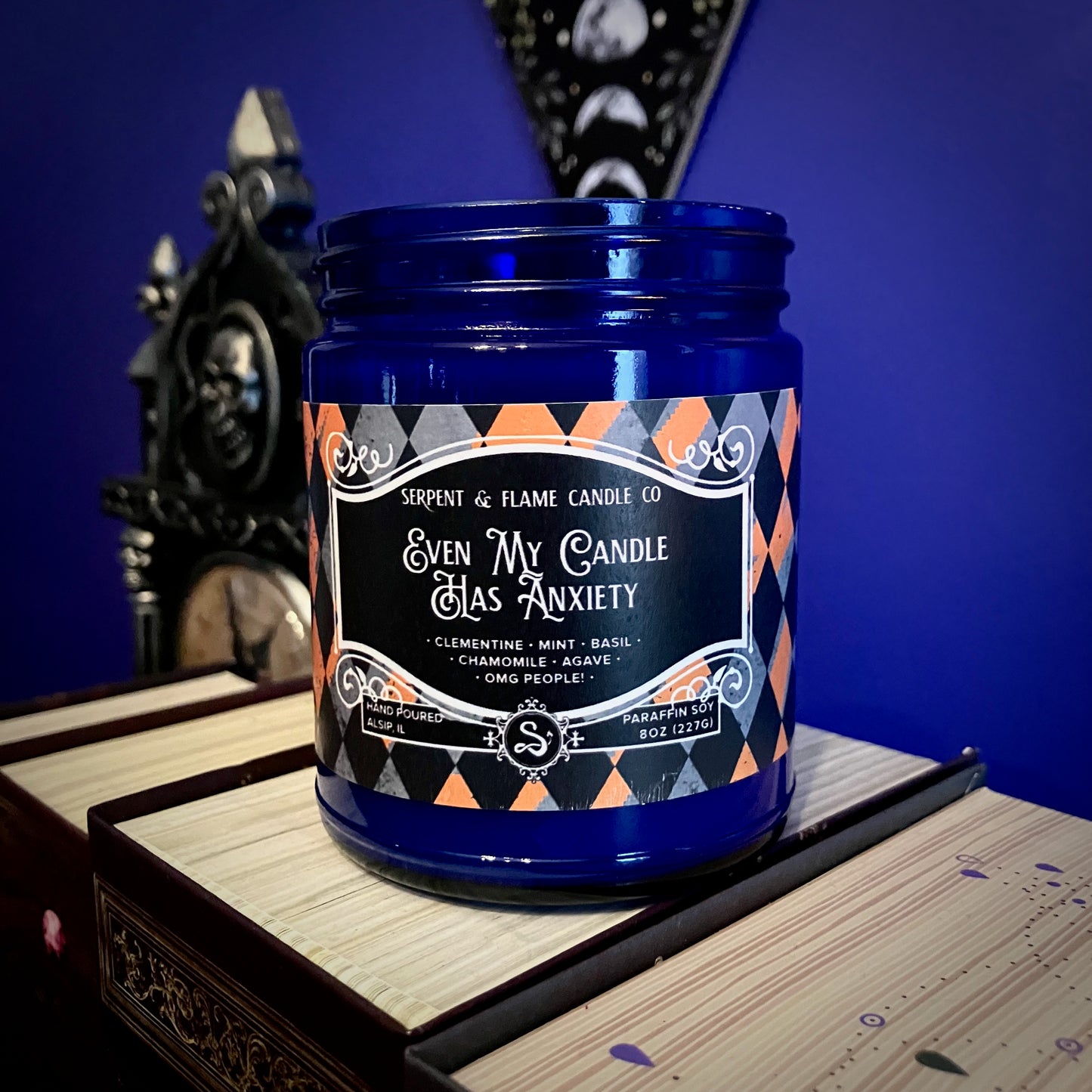 Even My Candle Has Anxiety, Clementine Mint