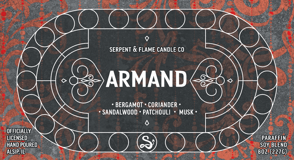 Armand Candle, Bergamot Coriander