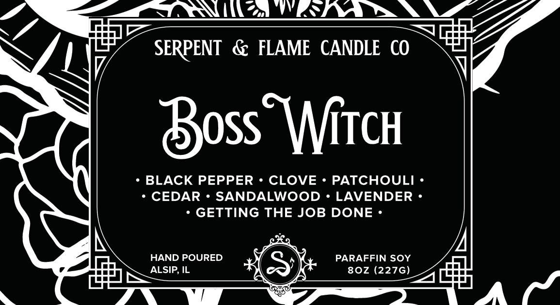 Boss Witch, Patchouli Pepper Clove