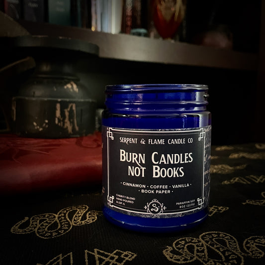 Burn Candles Not Books, Paper Coffee