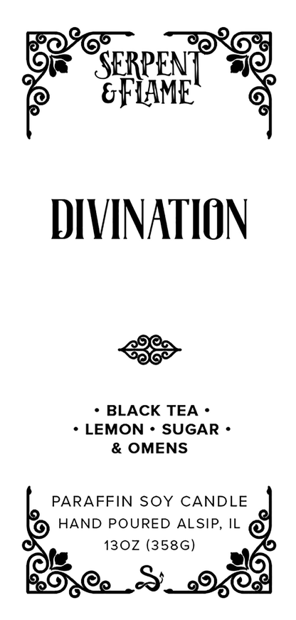 Divination, Tea Lemon Sugar