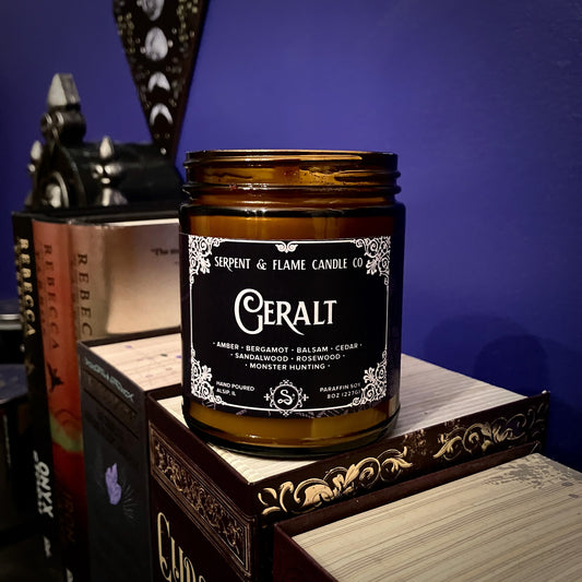 Geralt Candle, Amber Bergamot