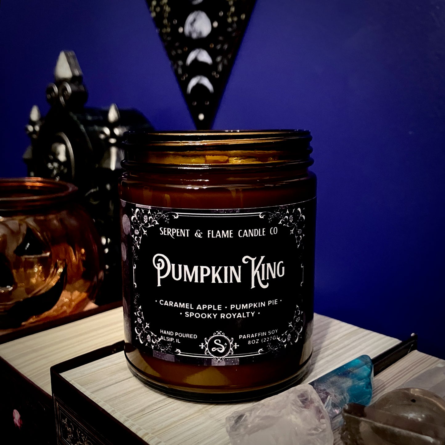 Pumpkin King, Caramel Apple Pumpkin Pie