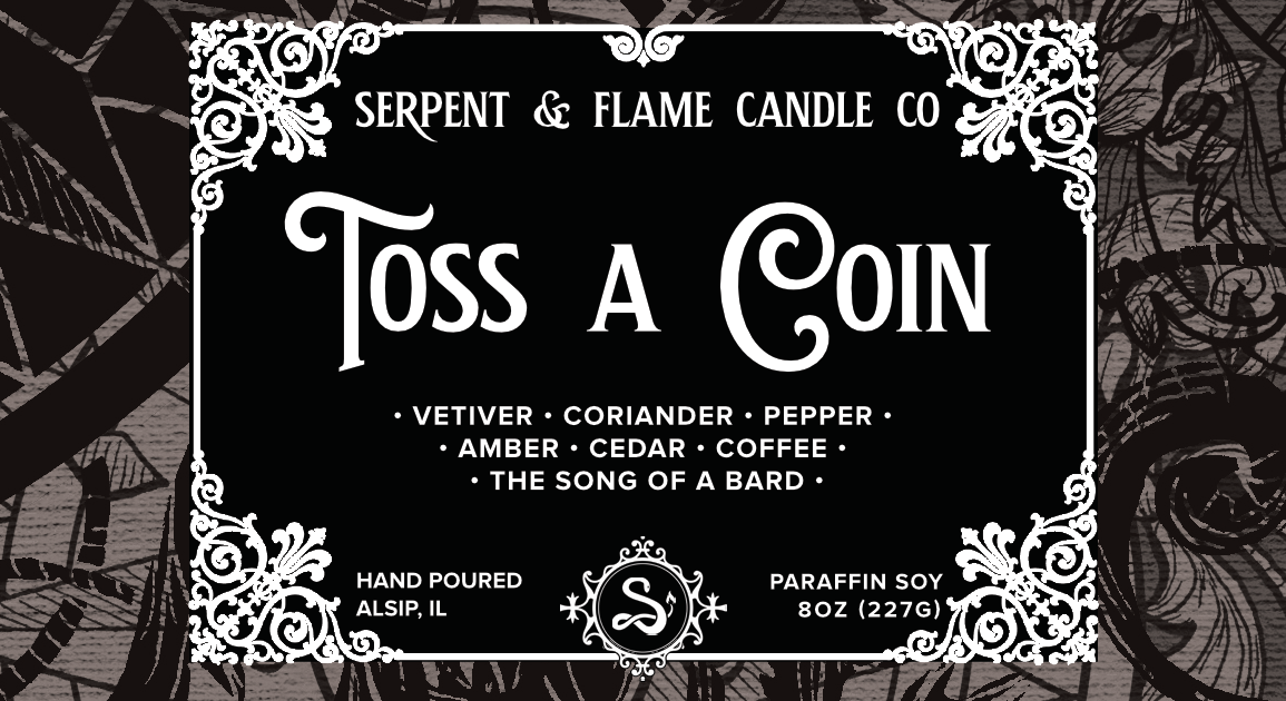 Toss a Coin, Vetiver Coriander Pepper