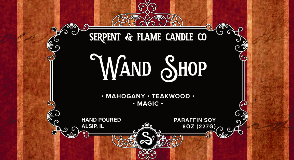 Wand Shop, Mahogany Teakwood