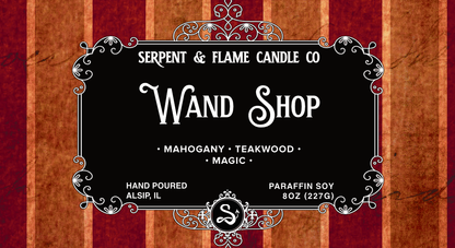 Wand Shop, Mahogany Teakwood