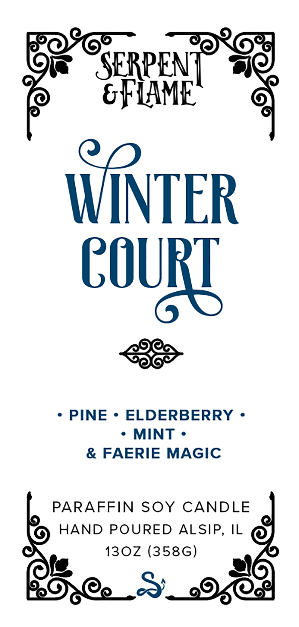 Winter Court, Mint Pine Elderberry