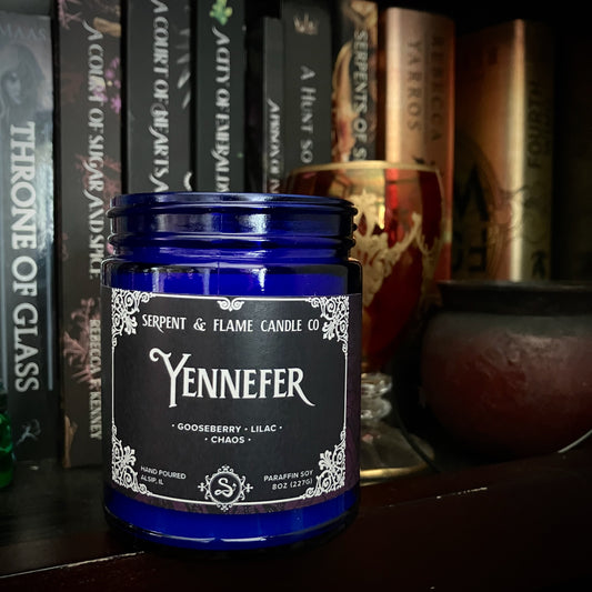 Yennefer Candle, Gooseberry Lilac