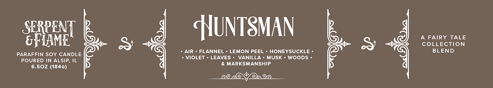 LAST RUN: Huntsman Candle, Flannel Leaves Musk